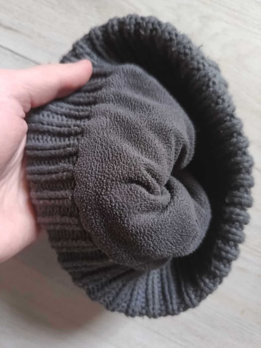 Fes Caciula Beanie Hat One Size Watch Cap Skull Cap Lined Pom On Top