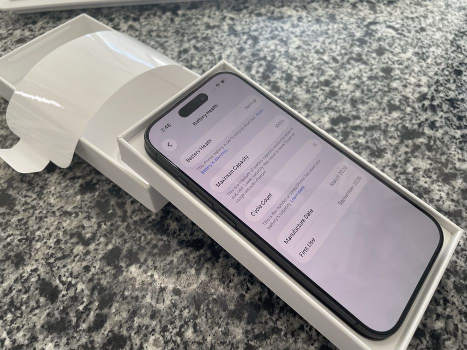 iPhone 17 512gb 0 cicluri