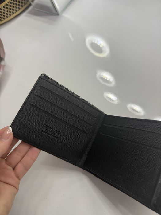 Черно портмоне Goyard