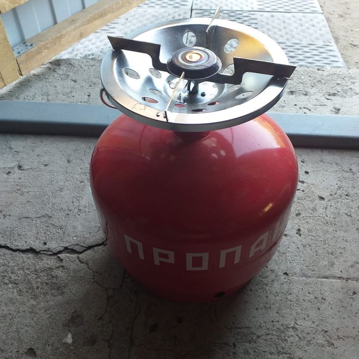 Продам новый балон с горелкой