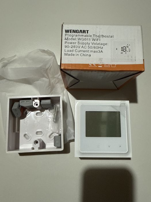 Termostat WiFi centrala,incalzire,2.4GHz Wi-Fi Alexa Echo/Google Home