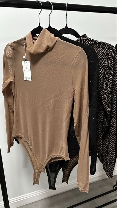 Женское боди  с рукавами