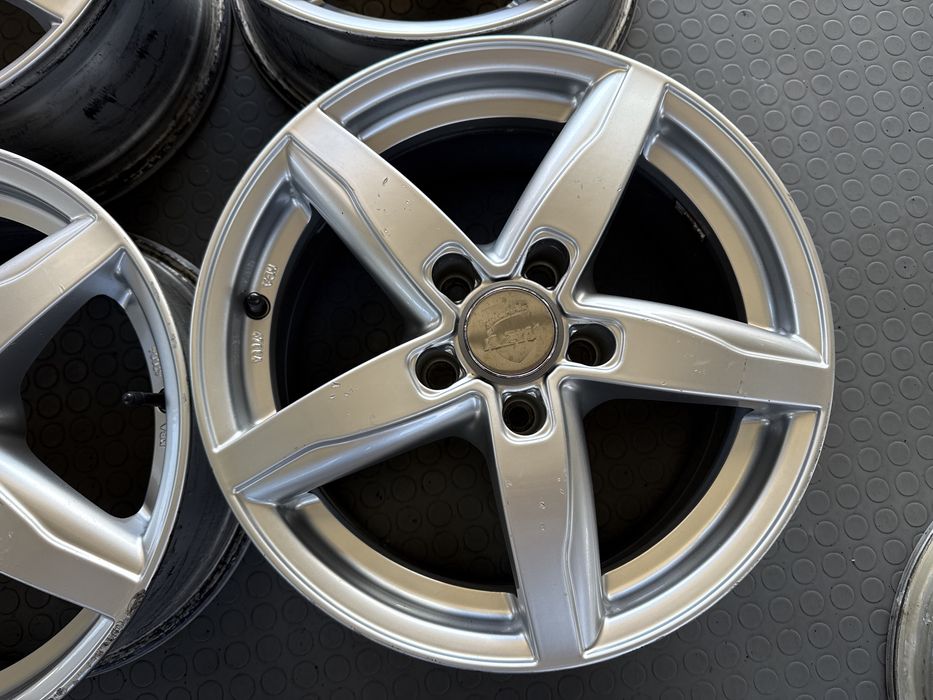 4бр. ОТЛИЧНИ 16” Джанти 5х112 “DEZENT” за -VW/AUDI/MERCEDES-7Jx16,ET44