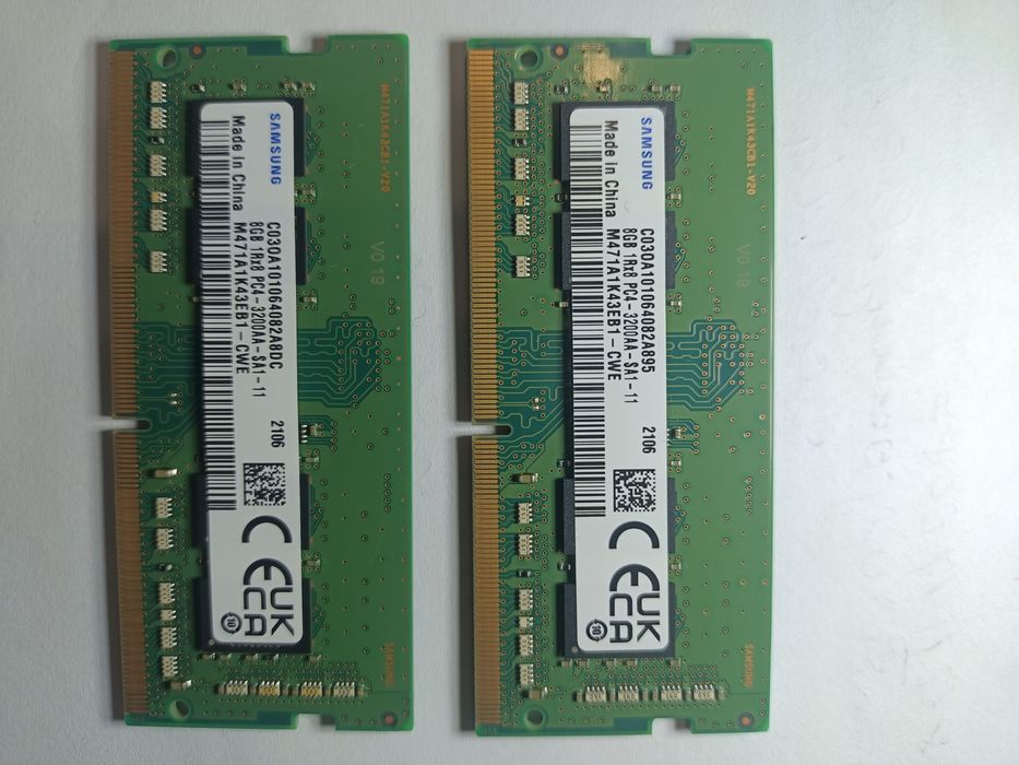 DDR4 3200 SODIMM Samsung 16GB