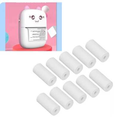 Термохартия за принтер фотоапарат 57мм х 25мм х 6м,принтерна хартия