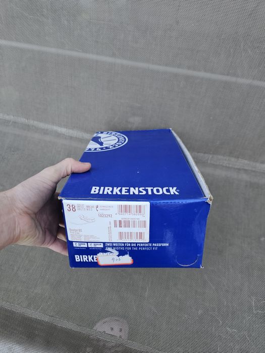 Birkenstock boston roz piele intoarsa 38