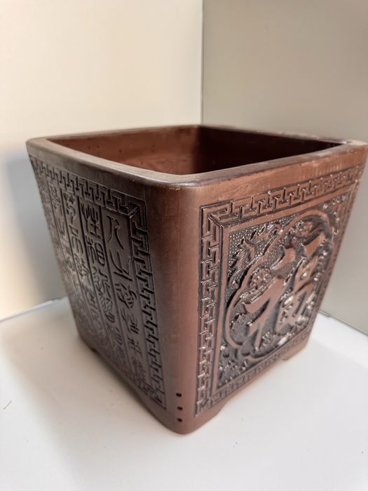 Горшки кирамика с потдоном