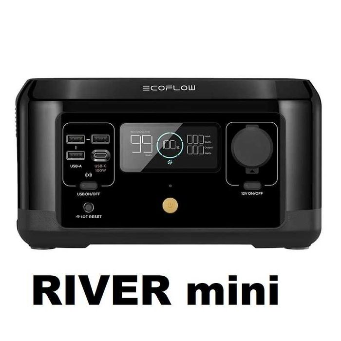 Портативная зарядная станция Ecoflow серия RIVER 2/Max/PRO