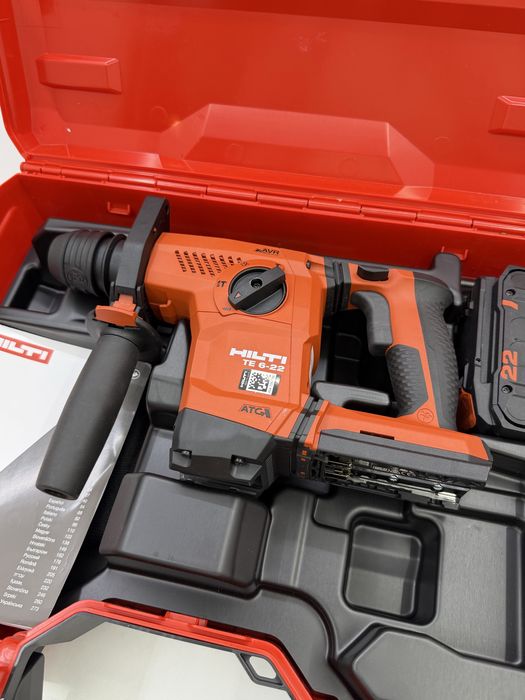 Hilti TE 6-22 + acumulator B22-110 + valiză  Nou