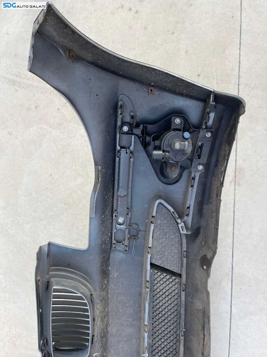 Bara Spoiler Fata Completa cu Grile si Proiectoare BMW Seria 1 E81 E87 2004 - 2008 Culoare Quarzblau Cod 7121490 712149012 [Z0073]