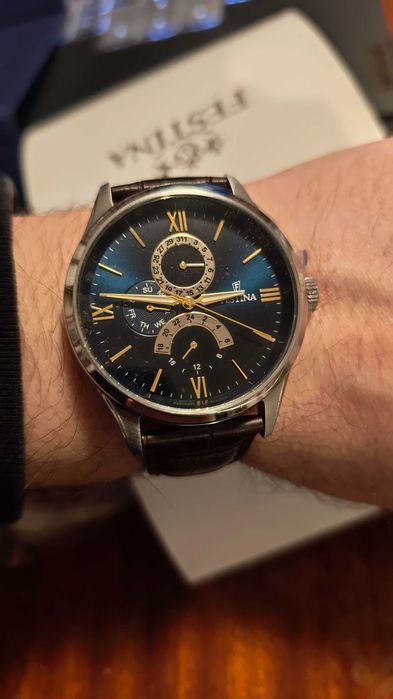 Мъжки часовник FESTINA, класичеки ръчен часовник