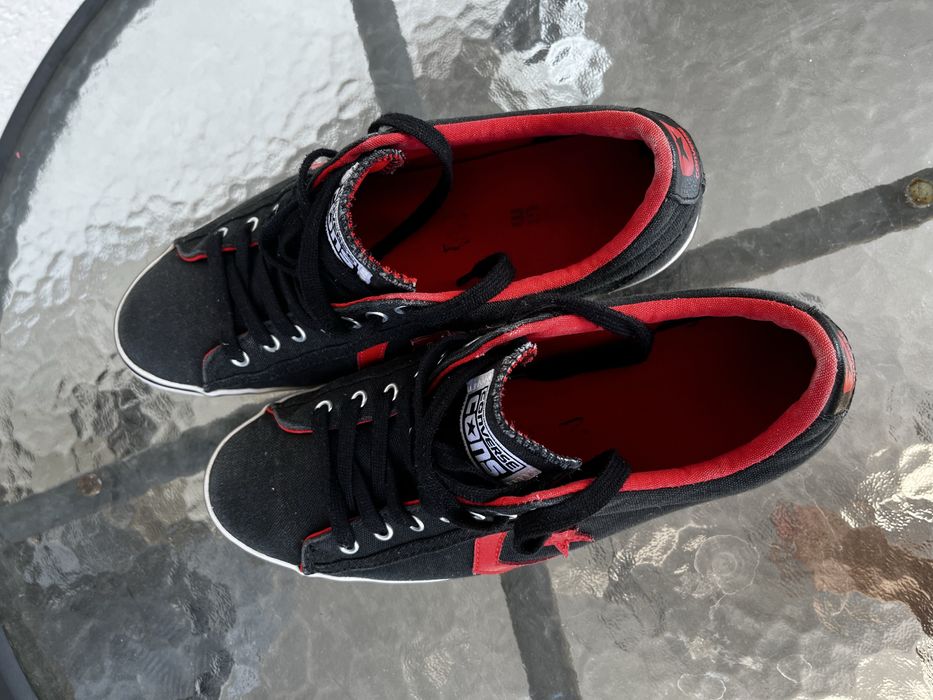 Vand Adidasi/Tenisi Converse AllStar Star Player Lp culoare neagra