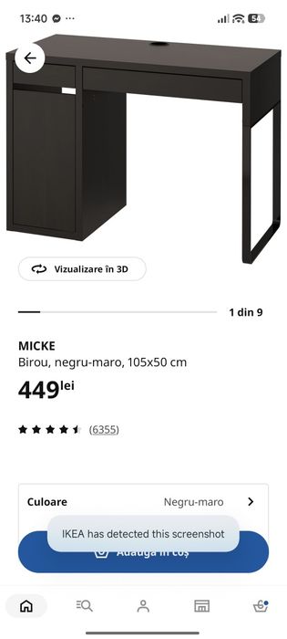 Birou IKEA Micke