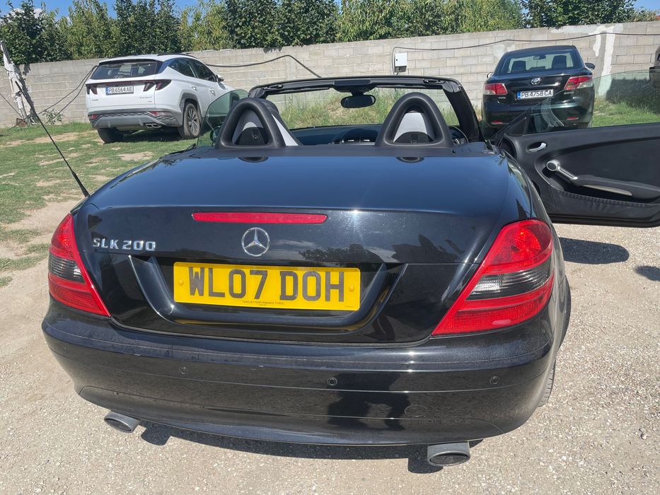 Mercedes SLK кабрио , Автоматик , Десен волан