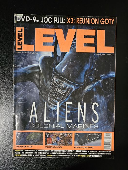 Reviste "Level" - Editiile din anul 2008