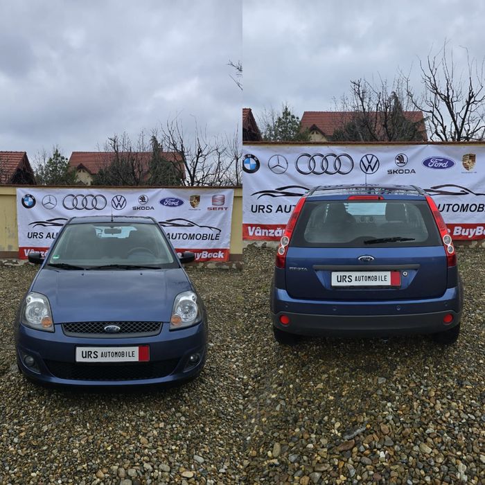 Ford Fiesta Facelift 1.6i/170000km/2007/Senzori parcare/Clima/4usi/