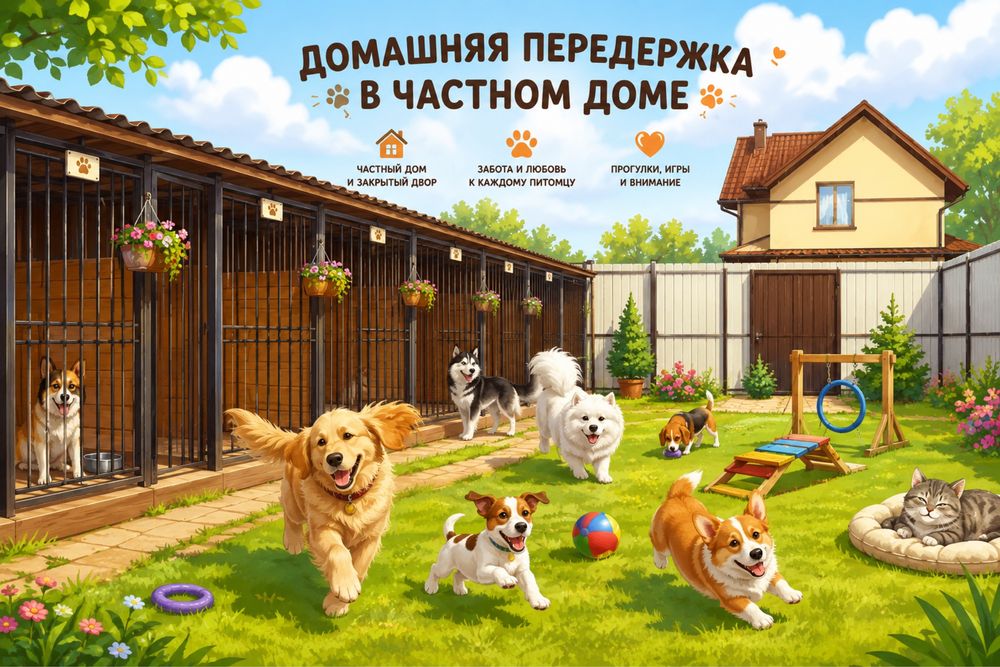 Платная передержка животных