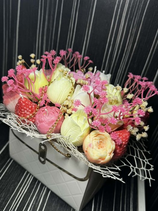 Букет от соев восък