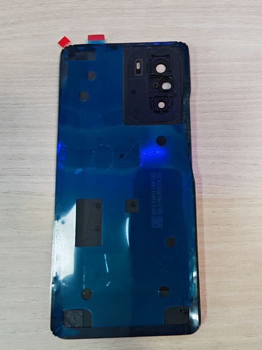 Poco F3 оригинален капак със стъклата за камерата нов черен