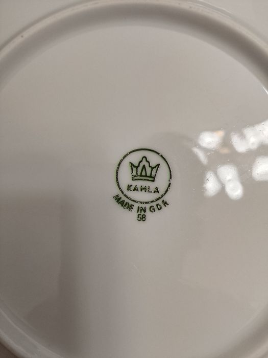 Винтажные детские тарелки. D 20 см. Kahla. ГДР.