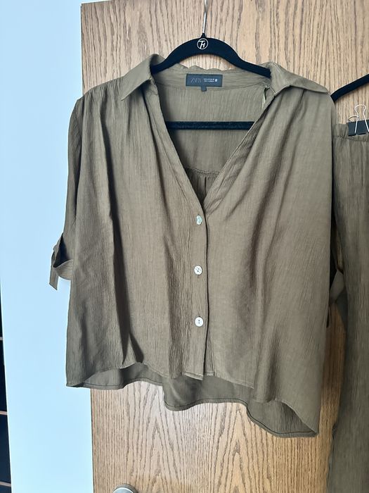 Set Zara top + pantaloni
