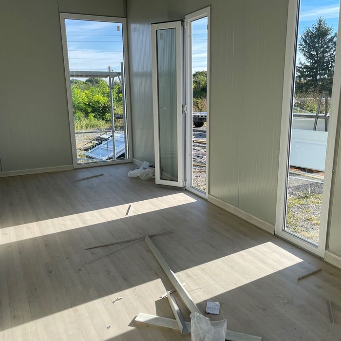 60кв.м сглобяем контейнер за живеене Вила Къща павилион магазин