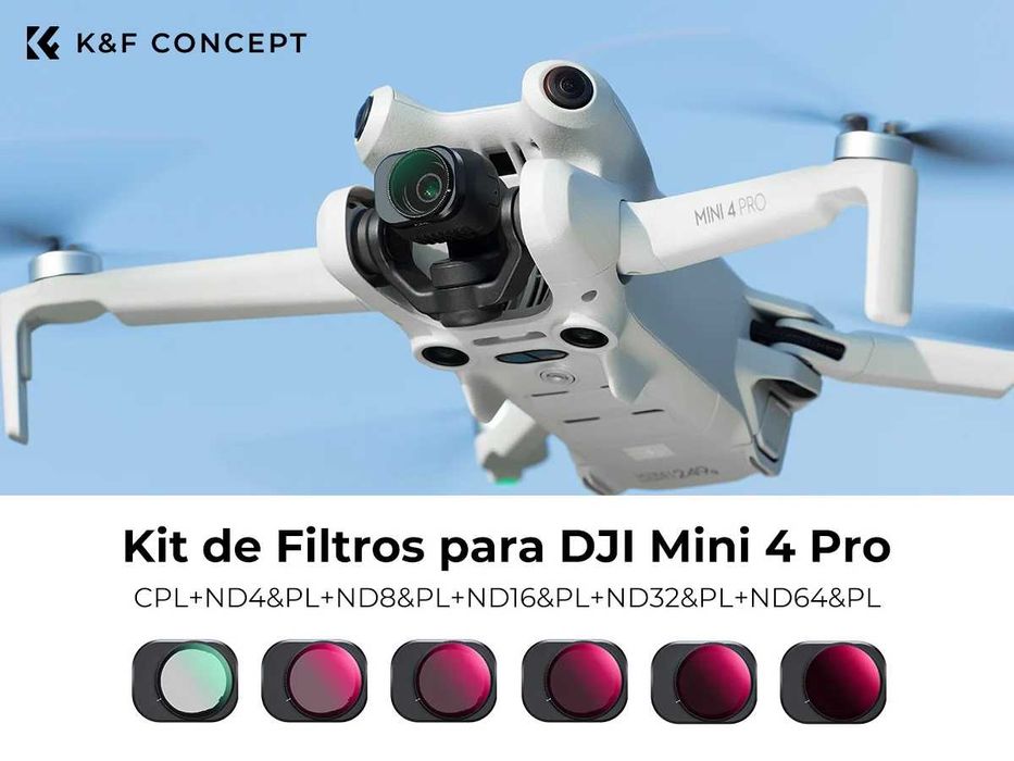 ND/PL Филтри за Dji Mini 4 Pro НОВИ K&F Concept