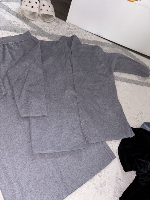 Костюм тройка с юбкой