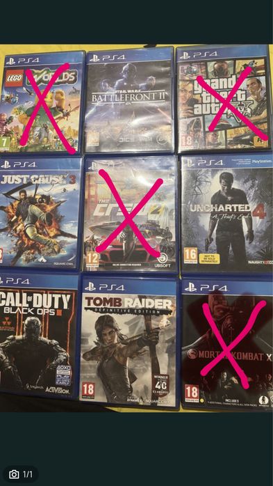 jocuri ps4/ps5 impecabile