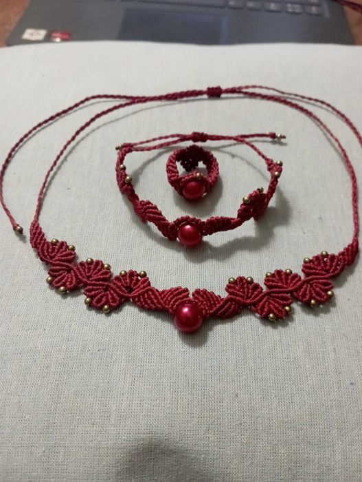 Украшения макраме