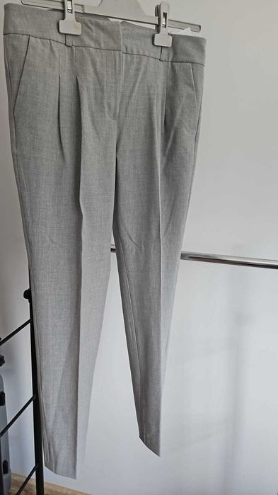 Pantaloni eleganți gri deschis – Koton, mărimea 38 (EUR)