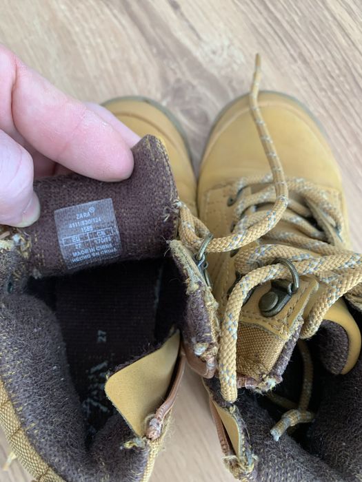 Ghete piele Zara marime 27