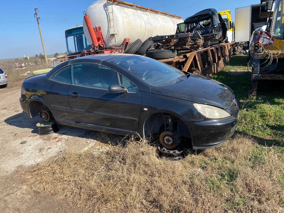 peugeot 307 cc 1.6 16v на части пежо 307 кабрио  цц