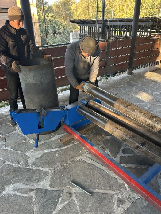 Вальцы трехвалковые, вальцовочный станок
