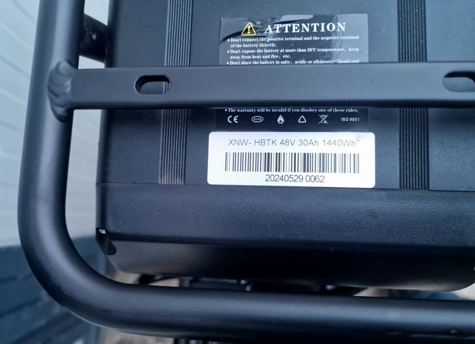 Bicicleta electrica Starsfly 48 v 65 ah