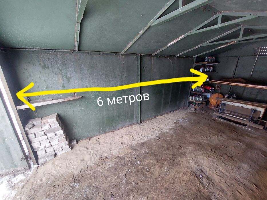 Продам металлический гараж