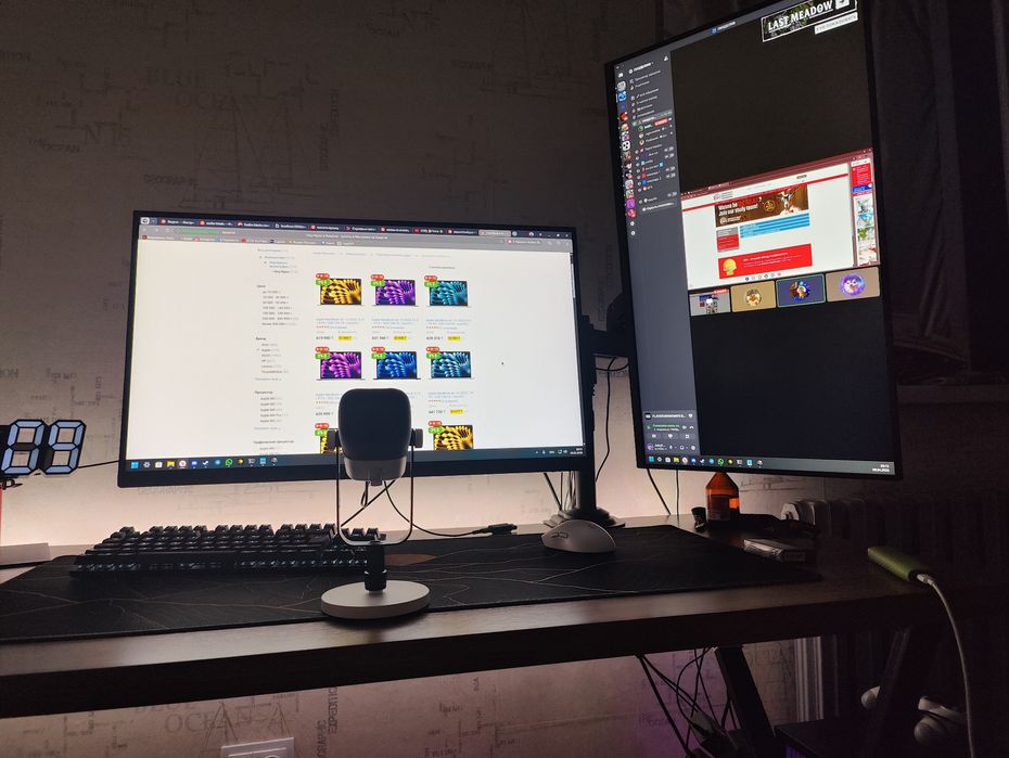 Комплект компьютер + мониторы