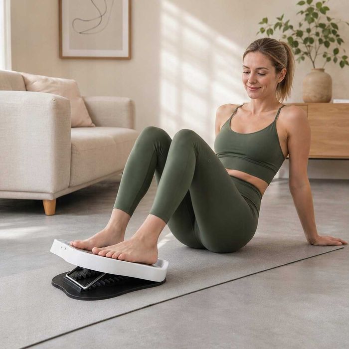 Aparat Electrostimulator si Masaj Picioare cu Telecomanda & Incalzire