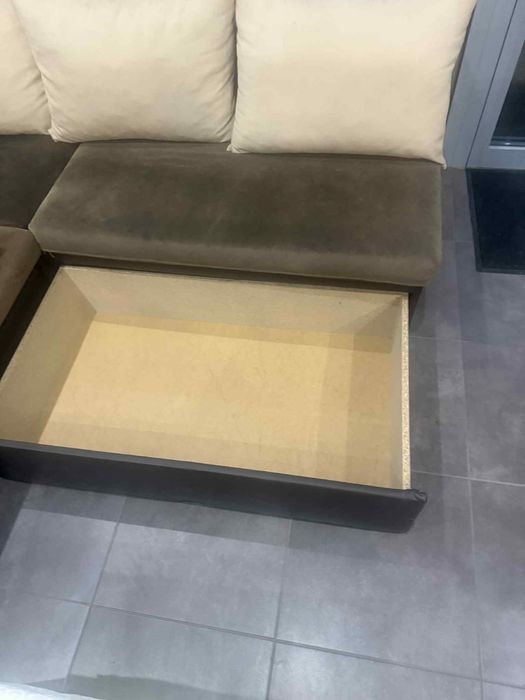 Диван ъглов три части