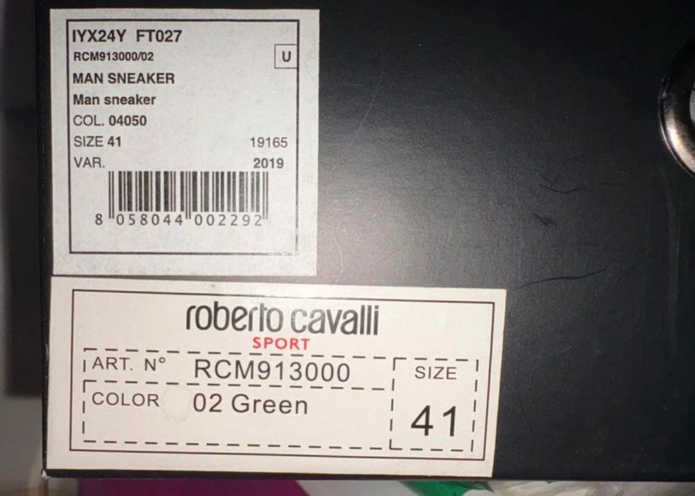 Sneakers Roberto Cavalli