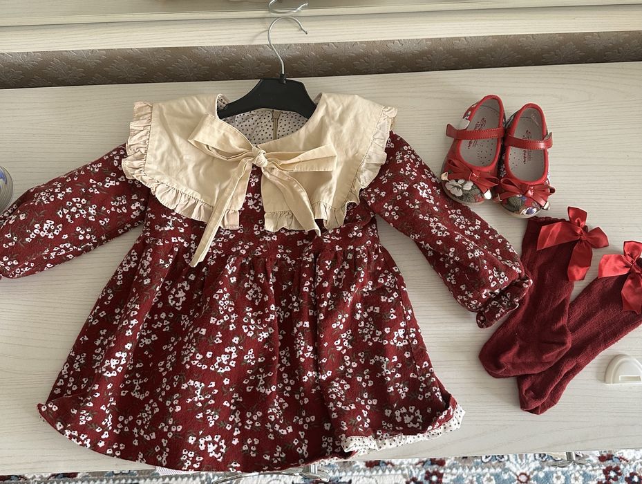 Детское платье 1-2 года