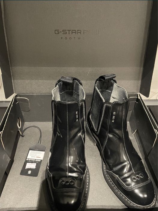 G STAR боти Chelsea ест кожа