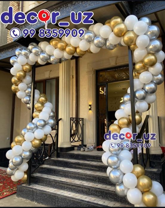 Shar bezaklar  beshik toy tugulgan kunlar uchun