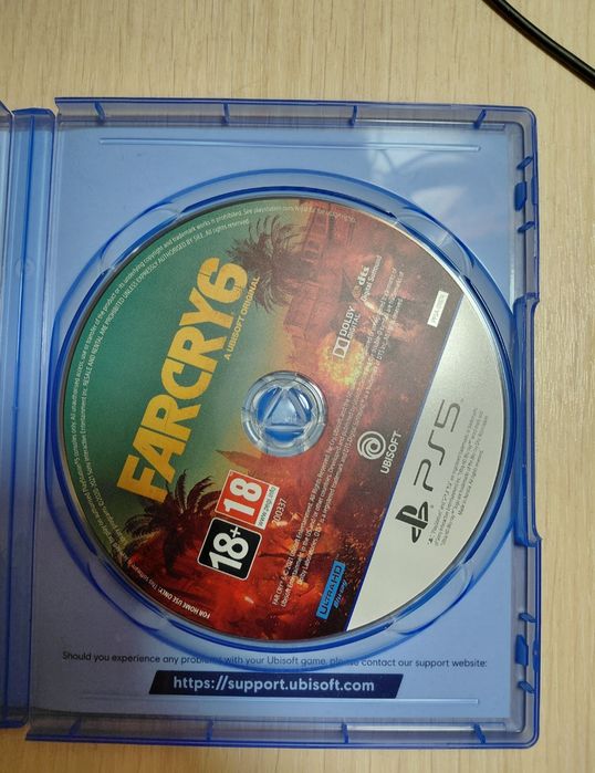 Диск far cry 6 ps5
