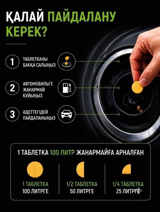 Фуелтабс жанармай үнемдеу