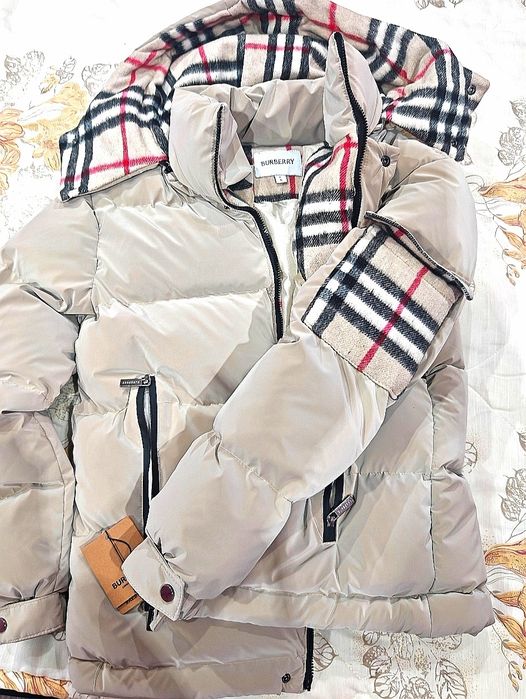 Ново топло  мъжко  палто "Burberry"