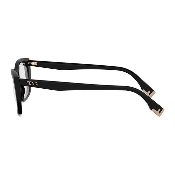 Fendi FE50155I 001 Black - Unisex Optical Frames 53mm