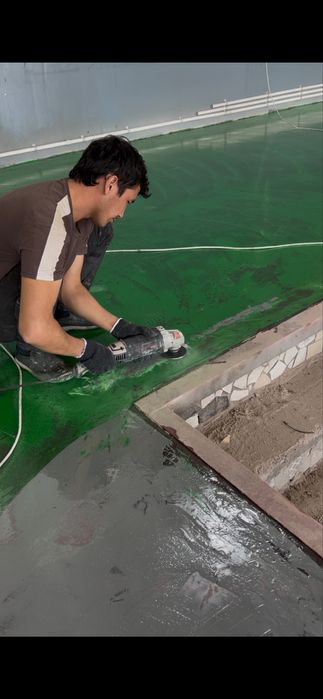 Epoksit pol qoplamasi Mustahkam va chiroyli pol