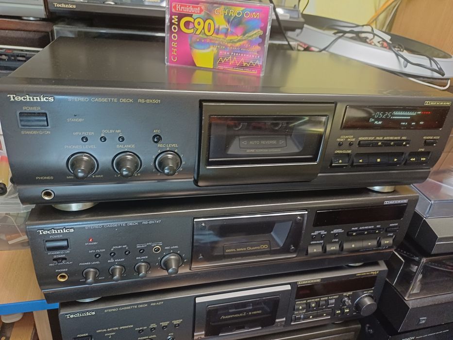 Technics rs bx501  deck caseta  autoreverse  oldschool japan