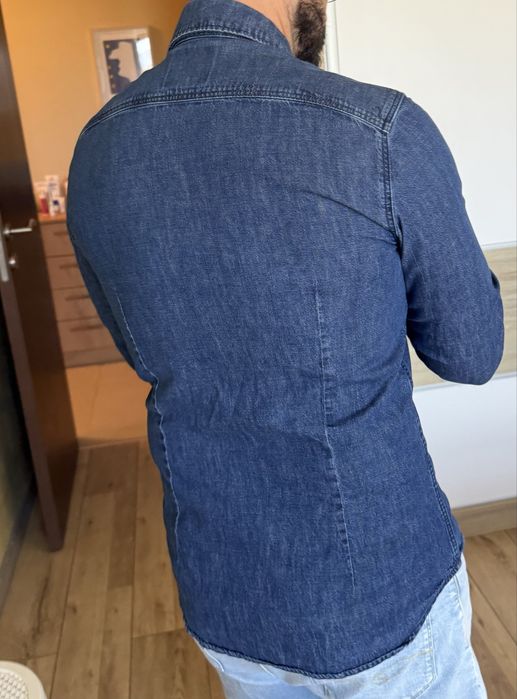 Мъжка дънкова риза Gstar Raw